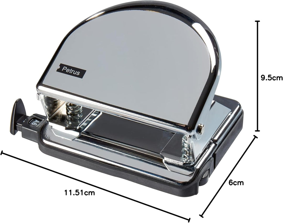 PETRUS 33706 Locher MOD.52, verchromt, Chrom