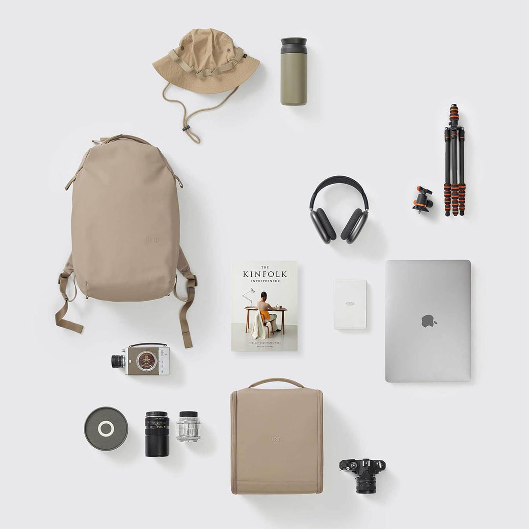 Urth Norite 24L Modular Backpack + 11.3L Camera Insert - Water Resistant, Anti-Theft, Recycled Bag f