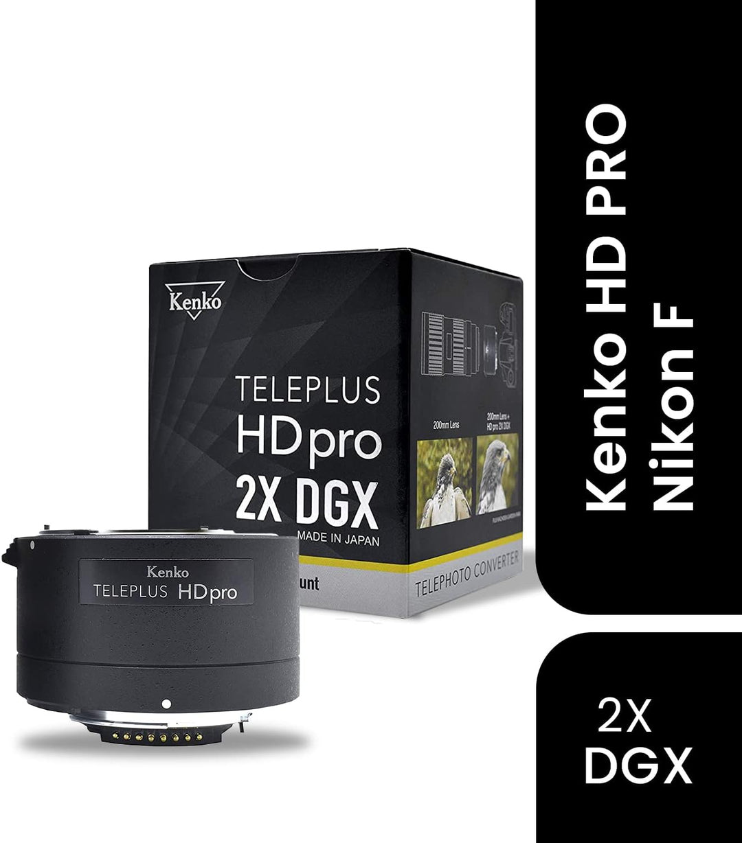 Kenko Teleplus HD pro 2.0X DGX Tele-Konverter für Nikon F Bajonett und Objektive 2.0x Nikon, 2.0x Ni