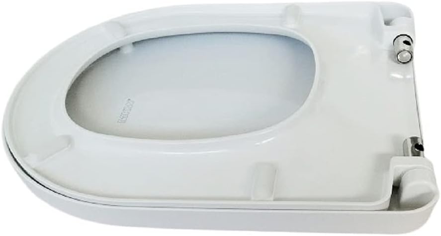 Ramm Toilettensitz mit Absenkautomatik Soft Close | WC Sitz aus antibakteriellem Duroplast mit Quick