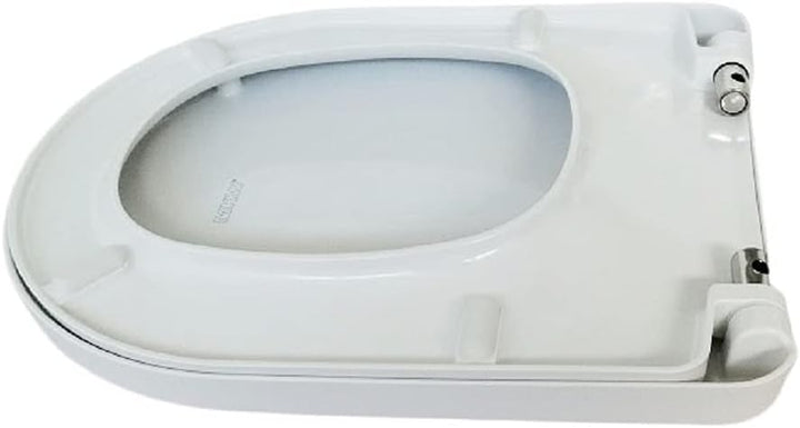 Ramm Toilettensitz mit Absenkautomatik Soft Close | WC Sitz aus antibakteriellem Duroplast mit Quick