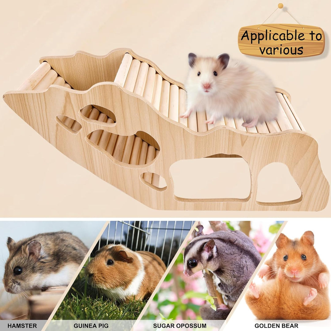 Hamster Tunnel, Hamster Kletterleiter, Watchbox Hamster, Hamster Versteck Käfig, Hamsterhaus aus Hol