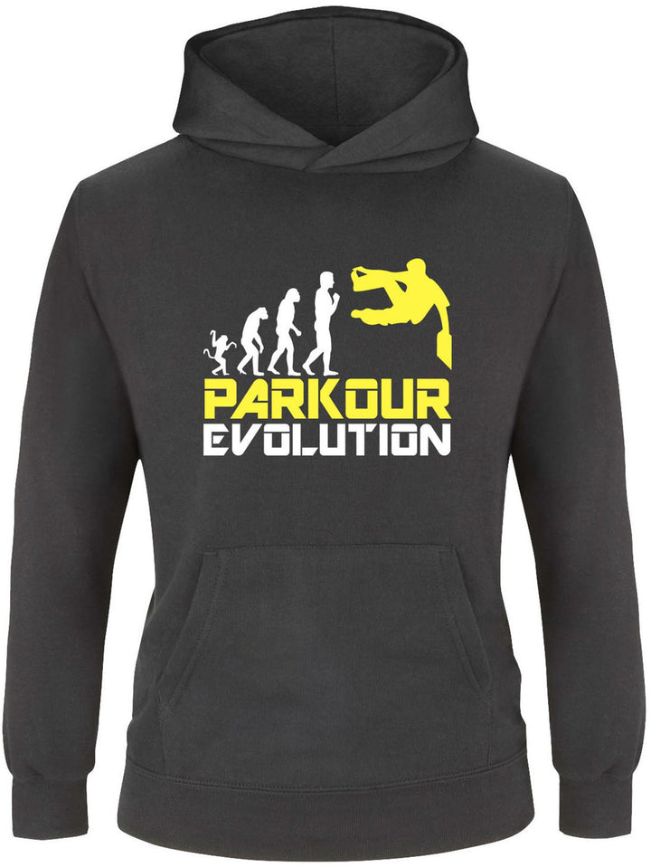 EZYshirt® Parkour Evolution Kinder Hoodie