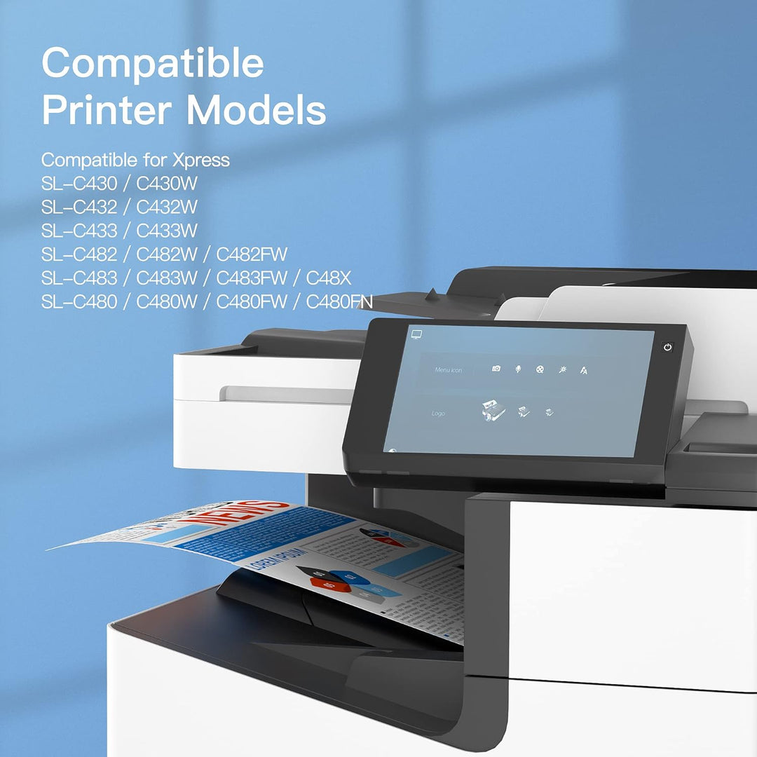 GPC IMAGE CLT-P404C Tonerkartusche Kompatibel für Samsung CLT-K404S C404S Y404S M404S Toner für Xpre