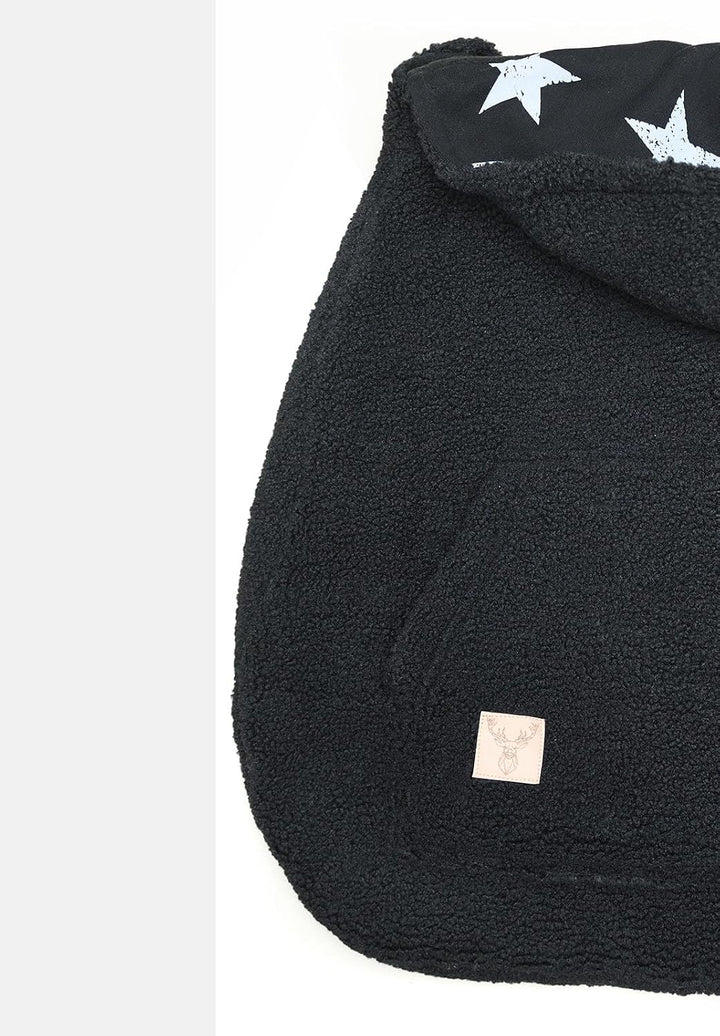 MijaCulture Tragecover M025 TEDDY – Universaler Bezug für Babytrage, Tragetuch &amp; Cape, Warmes Cover
