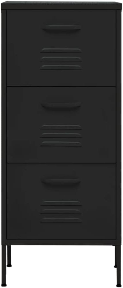Aktenschränke mit 3 Schubladen, vertikaler Metallschrank, freistehend, Küche, Speisekammer, Aufbewah