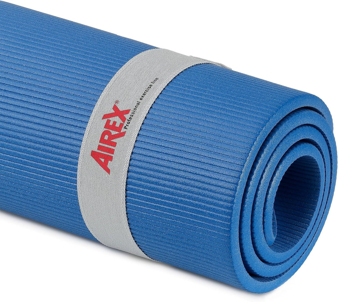 Airex Matte Coronella ca. 185 x 60 x 1,5 cm mit Spezial-Ösen blau, blau
