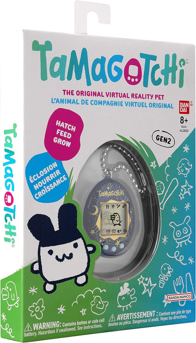 BANDAI - Tamagotchi - Tamagotchi original - Stary Night - virtuelles elektronisches Haustier - 42970