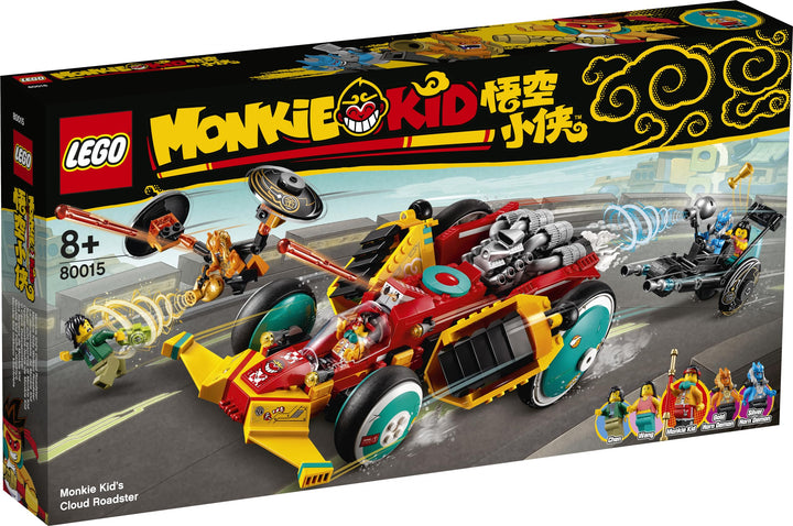 LEGO 80015 Monkie Kid Monkie Kids™ Wolken Roadster 659 Teile