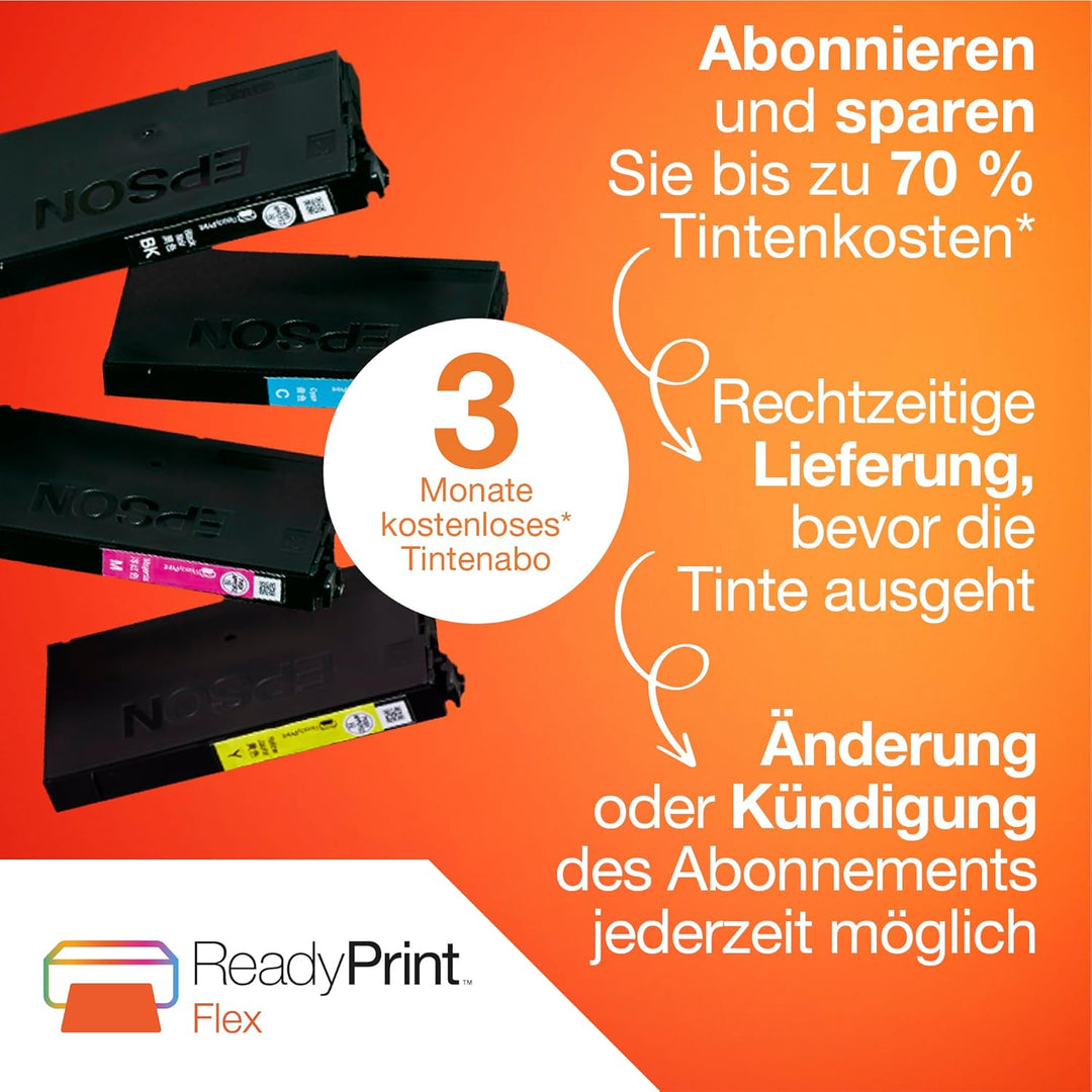 WorkForce Pro WF-4830DTWF A4 kabelloser Multifunktions-Tintenstrahldrucker WF4830, WF4830
