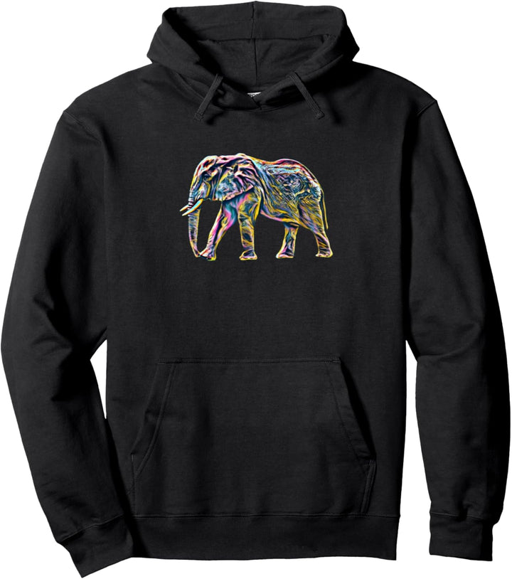 Elefant Motiv Afrika Elefanten Pullover Hoodie