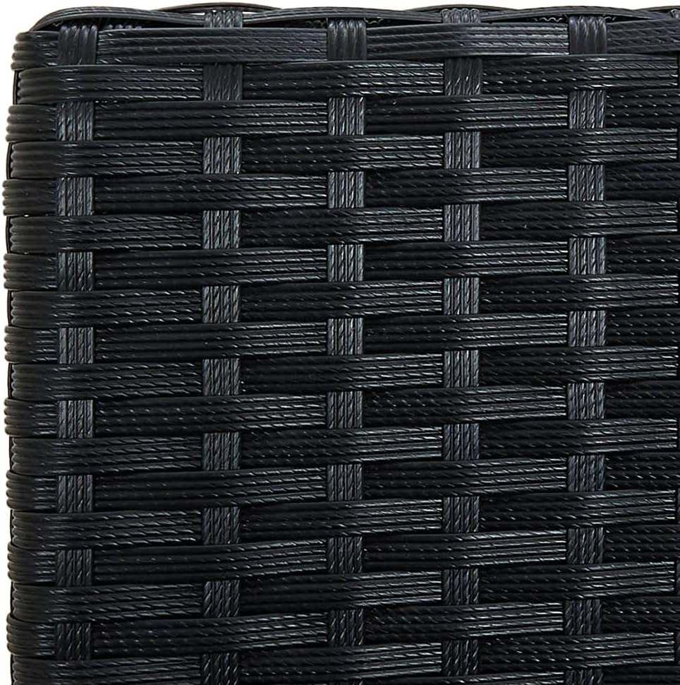 vidaXL Gartenstuhl mit Kissen Gartensessel Sessel Stuhl Rattansessel Rattanstuhl Gartenmöbel Balkons
