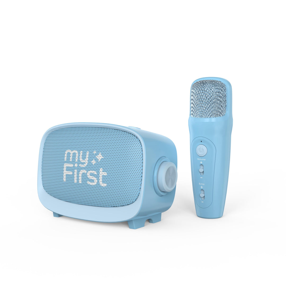 myFirst Voice 2 Karaoke für Kinder – Tragbare kabellose Karaoke-Maschine mit Bluetooth, Echo-Verstär