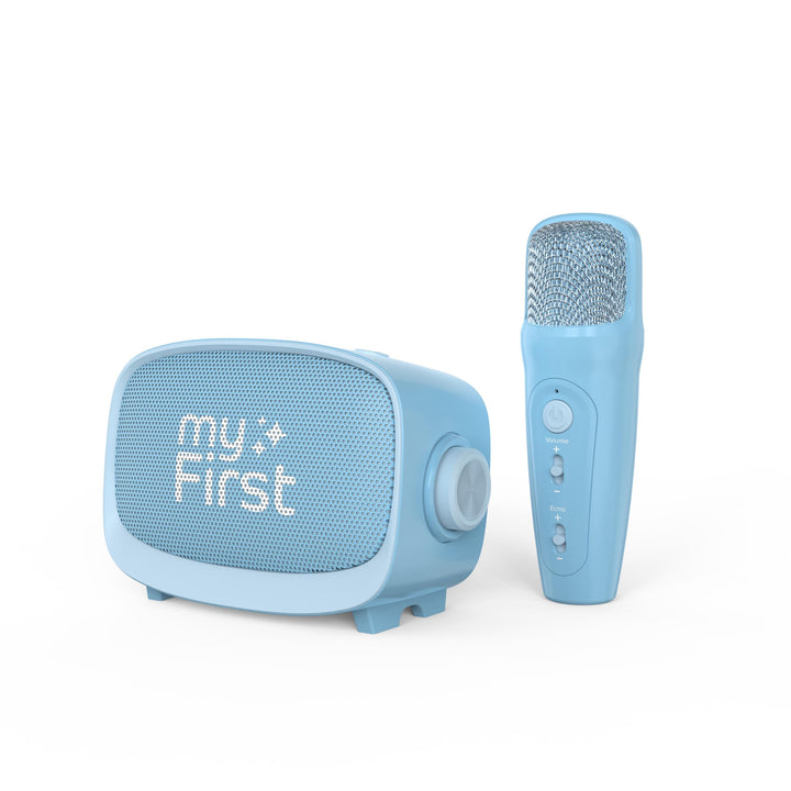 myFirst Voice 2 Karaoke für Kinder – Tragbare kabellose Karaoke-Maschine mit Bluetooth, Echo-Verstär