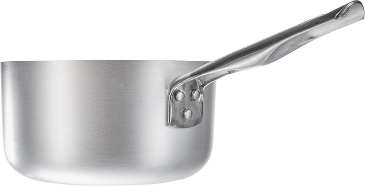 Pentole Agnelli ALMA10518 Professionelle Aluminiumpfannen 3 mm, hoher Auflauf mit Griff, 2,6 l 18 cm