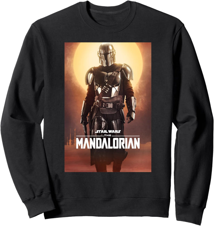 Star Wars The Mandalorian Character Poster Sweatshirt