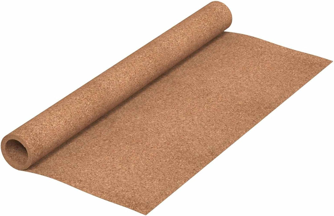 Korkrolle 100 x 1000 cm Wandverkleidung Korkunterlage für Pinnwände und Schalldämmung zur Raumgestal