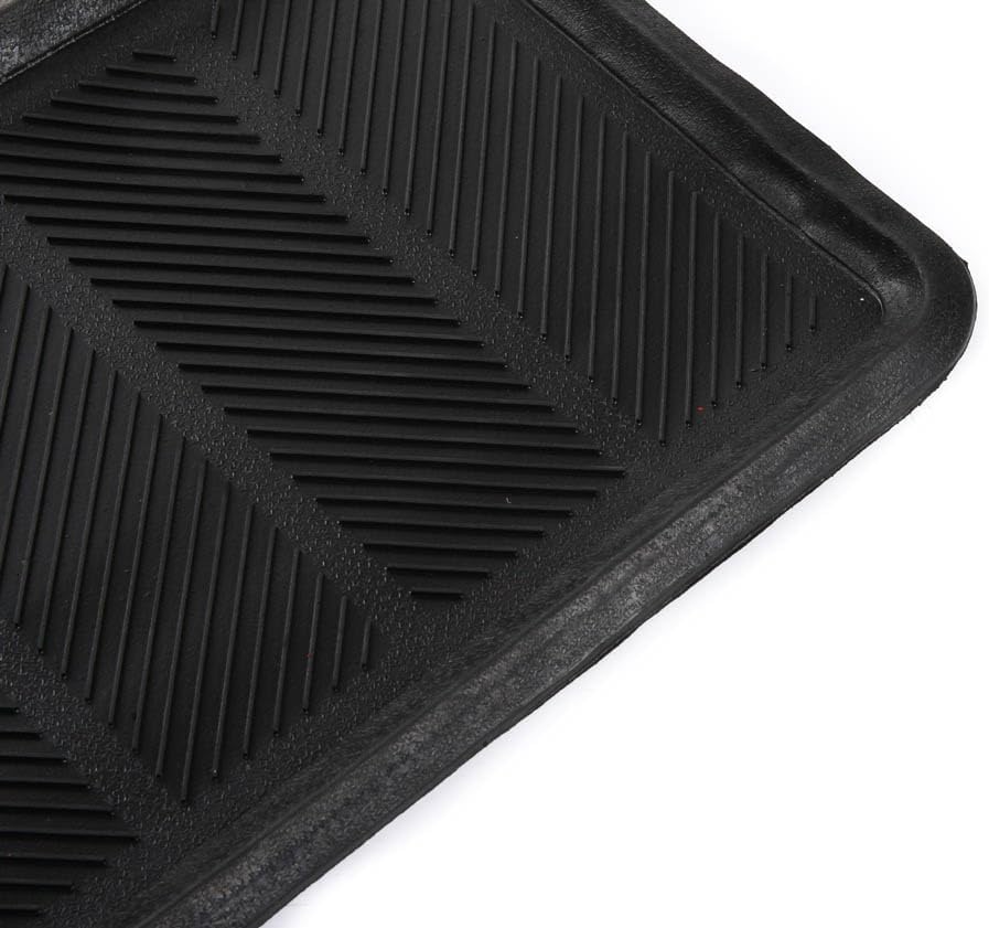 Schuhmatte Schuhablage Unterlage Schuhwanne Schuhabtropfschale Untersetzer 80 x 40 cm Gummi Abtropfs