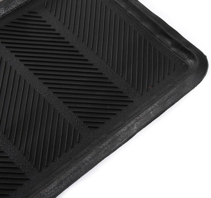 Schuhmatte Schuhablage Unterlage Schuhwanne Schuhabtropfschale Untersetzer 80 x 40 cm Gummi Abtropfs