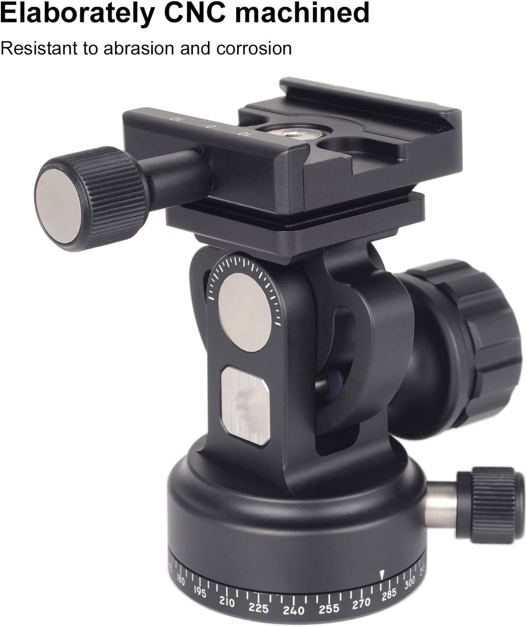 Sunwayfoto DT-02D50 2-Wege-Neiger Stativkopf schwarz