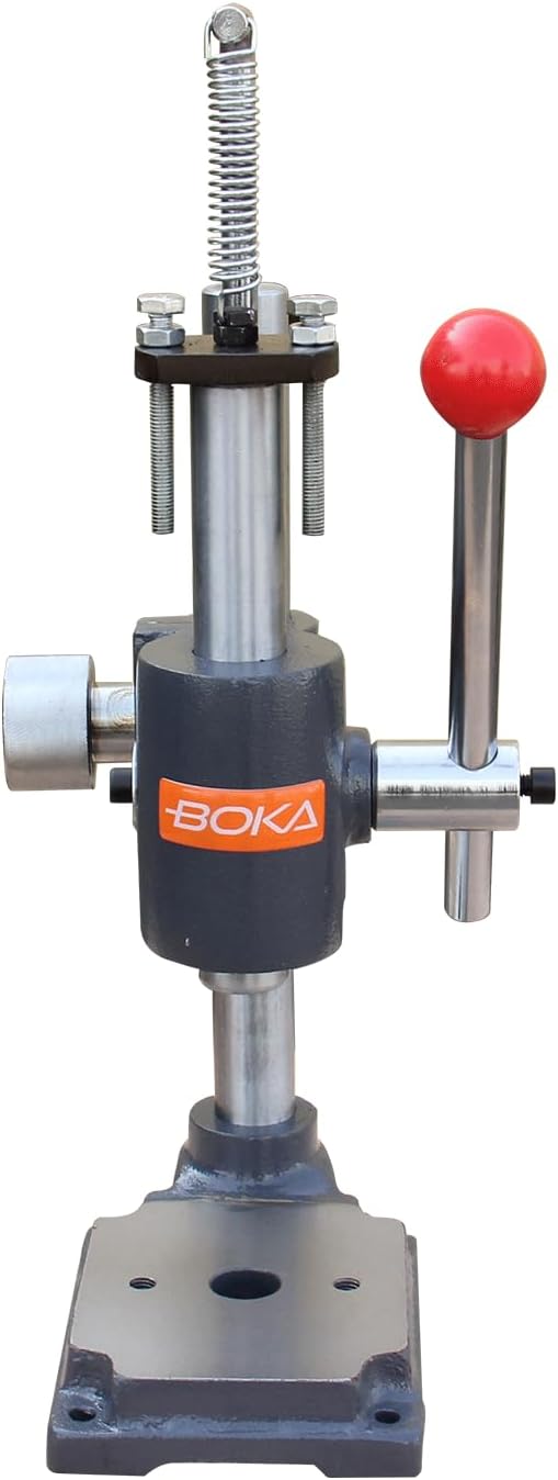 GEMTO AP-1S Manuelle Dornpresse – 1T Tisch-Pressmaschine, robuste Konstruktion, einstellbare Presshö