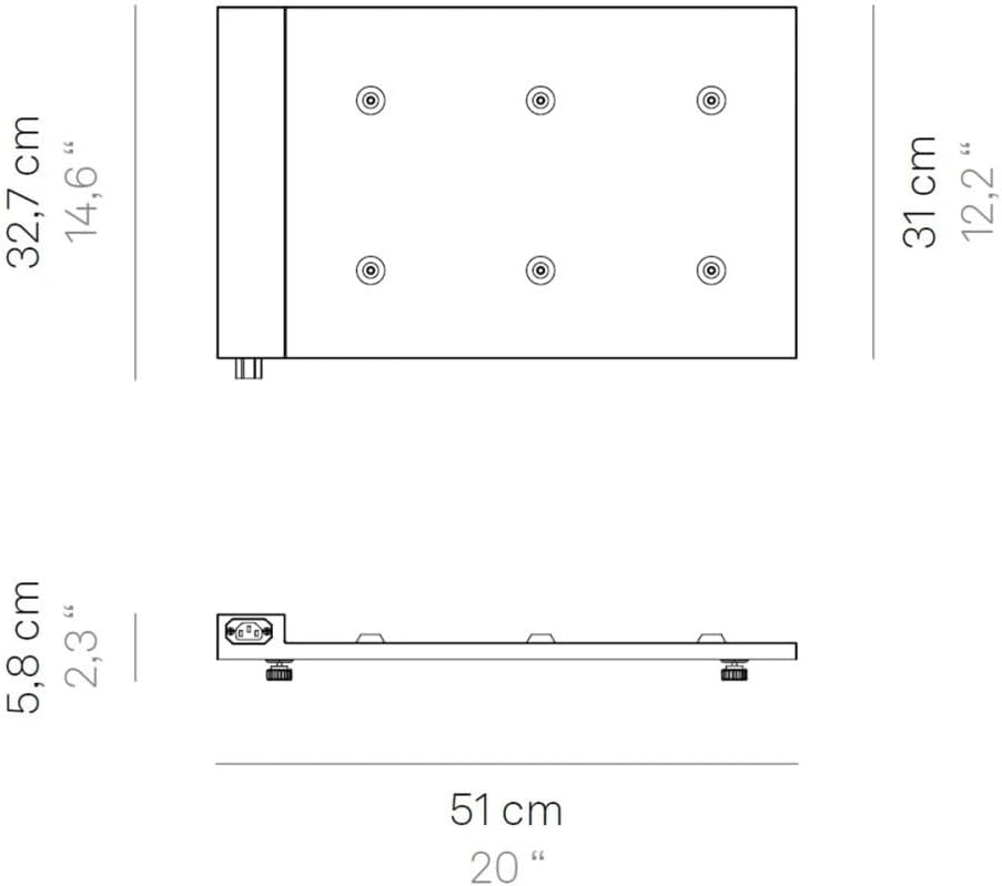 Zafferano Modular Multi-Kontakt (max. 6 Stück) Ladestation für Poldina Pro, Poldina Pro Mini, Dama P