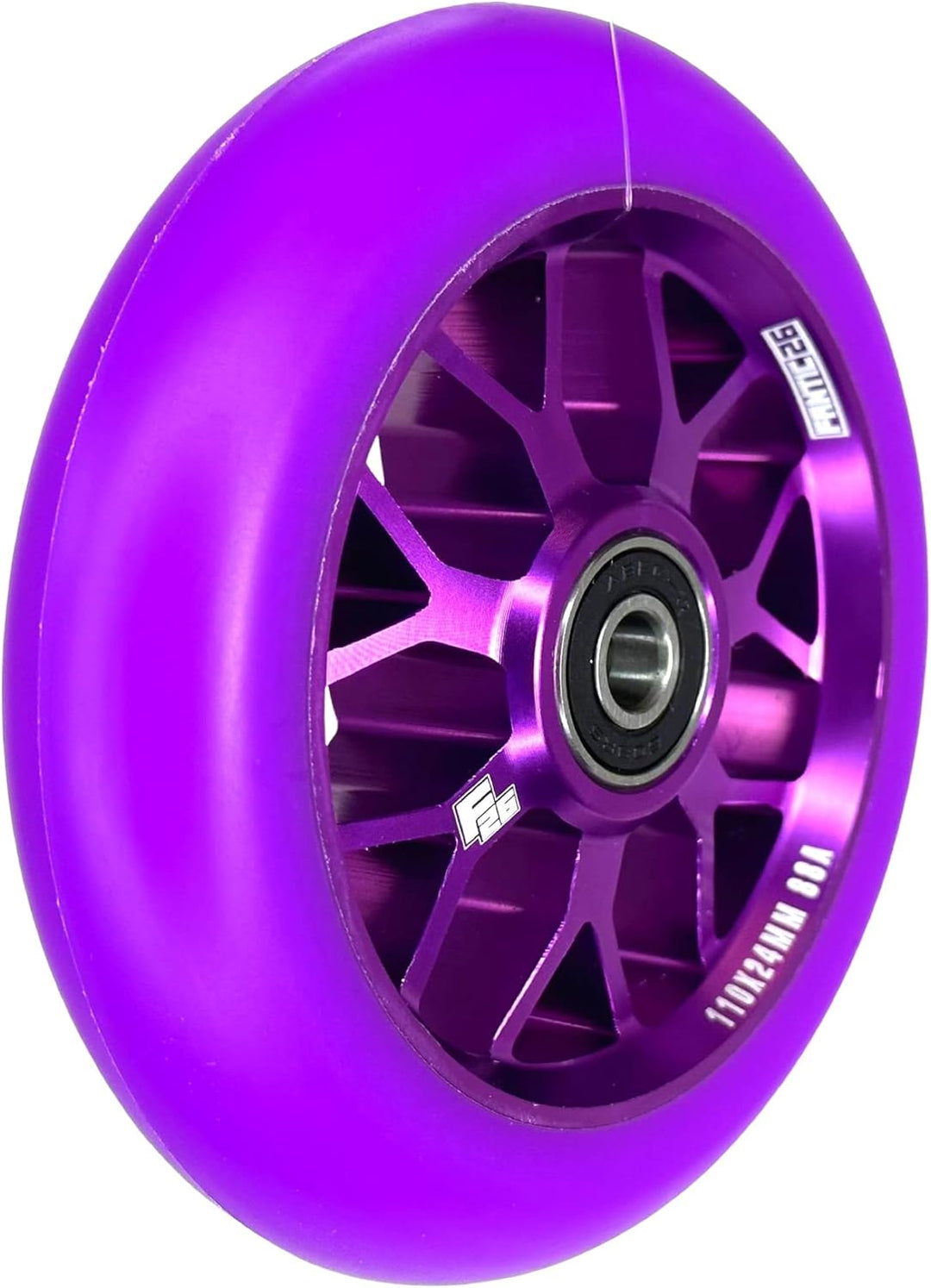 Fantic26 Spy7 Stunt Scooter Rolle I Trick I Tret I Kinder I Roller I Wheel I 110mm I ABEC 11 I Schne