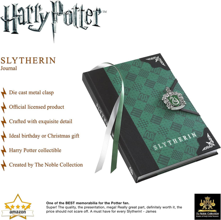 The Noble Collection NN7339 Noble Collection HP-Slytherin Journal