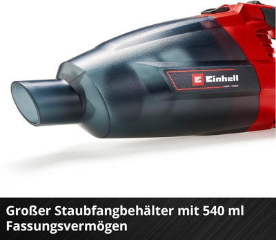 Einhell Akku-Handstaubsauger TE-VC 18 Li-Solo Power X-Change (Lithium-Ionen, 540 ml-Staubfangbehälte