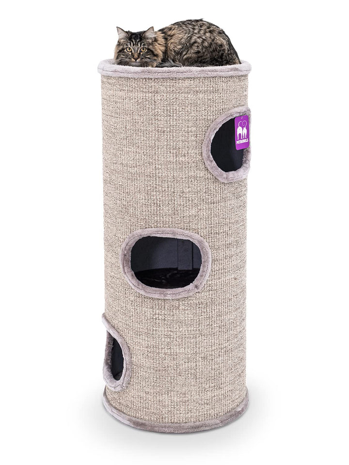 Petrebels Kratztonne Dome 110 cm hoch, Ø 45 cm, extra Breit und Schwer für Ultimative Stabilität, Fa