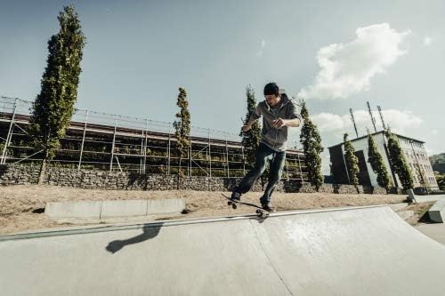 HUDORA Skateboard Columbia Heights ABEC 3 mit Rucksack - Skateboarding, 12173