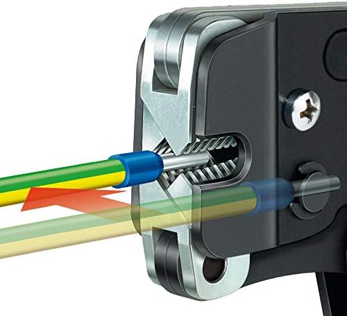 Rennsteig Aderendhülsencrimpzange PEW8.87 (selbsteinstellend, gleichmässiges Verpressen; 0,08-10 mm²