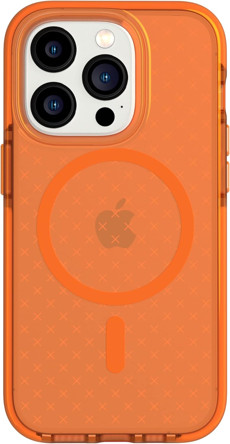 tech21 iPhone 14 Pro Evo Check Kompatibel mit MagSafe - Stossdämpfende & schlanke Schutzhülle mit 16