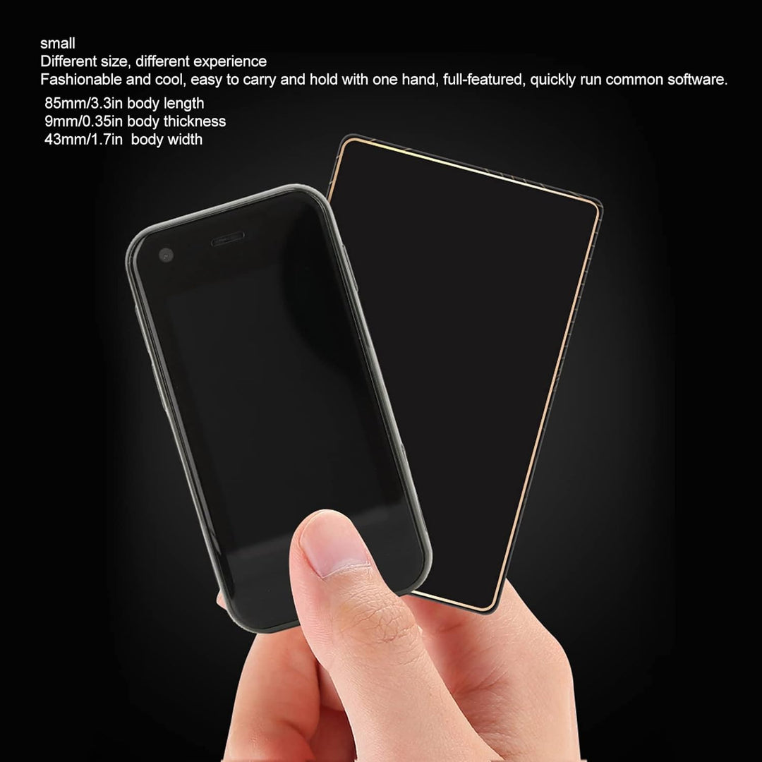 BEWINNER XS11 3G Smartphone Entsperrt, 2,5 Zoll für Android-Kindertelefon, 1 GB 8 GB WiFi Dual SIM U