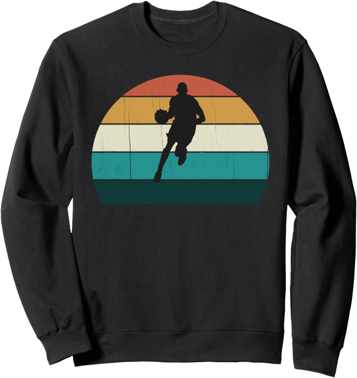 Retro Basketball Player - Vintage Spielball / Geschenk Sweatshirt