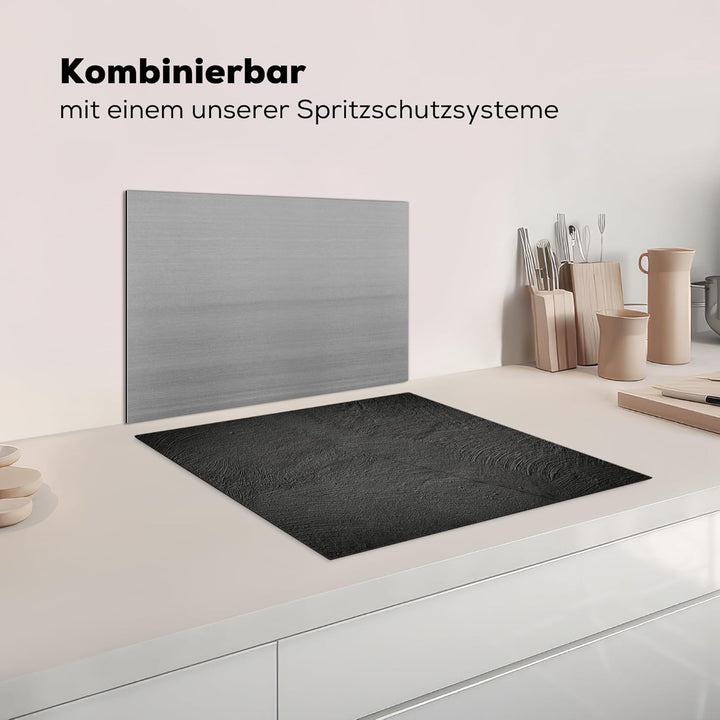 Herdabdeckplatte Einteilig Küche Herdabdeckung Induktionsfeld Ceranfeld Herdabdeckplatten Vinyl Matt