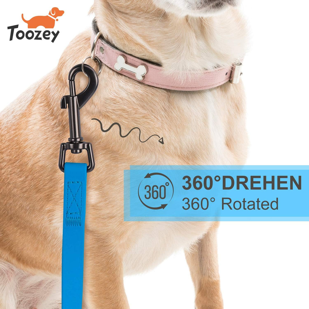 Toozey Schleppleine für Hunde, 5m / 10m / 15m / 20m Schleppleine mit Handschlaufe und Netztasche, Wa