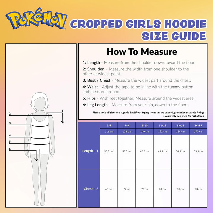 Pokemon Hoodie Mädchen Crop Top Trendige Kapuzenpullover Cropped Hoodie Pullover Sweatshirt für Mädc