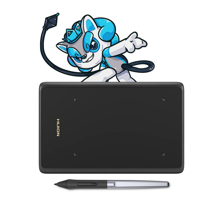 HUION Inspiroy H420X Grafiktablett, 4.17 x 2.6 Zoll Zeichentablett, Pen Tablet mit 8192 Drucksensiti