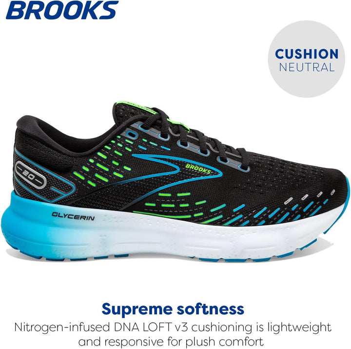 Brooks 44 EU Grau Orange Blau, 44 EU Grau Orange Blau