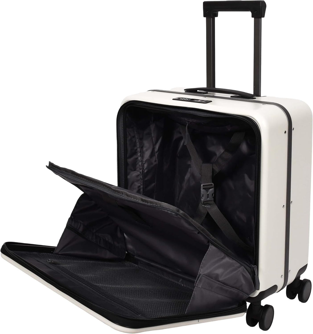 A1 FASHION GOODS Pilot Case Hard PC Laptop Tasche 4 Rollen Kabinengrösse Business Reise Gepäck Scoot
