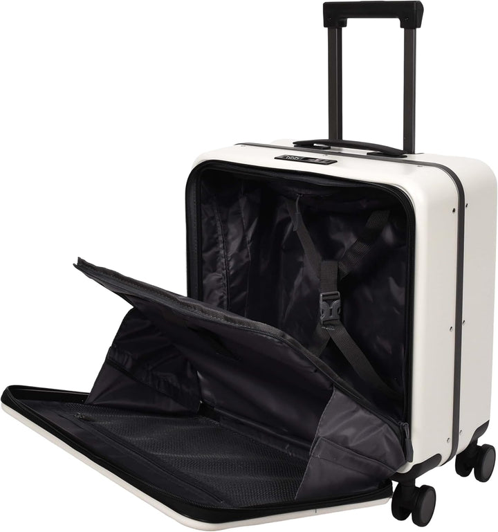 A1 FASHION GOODS Pilot Case Hard PC Laptop Tasche 4 Rollen Kabinengrösse Business Reise Gepäck Scoot