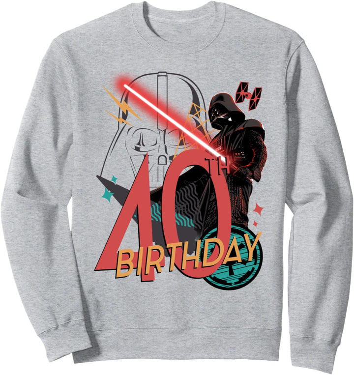 Star Wars Darth Vader 40th Birthday Abstract Background Sweatshirt