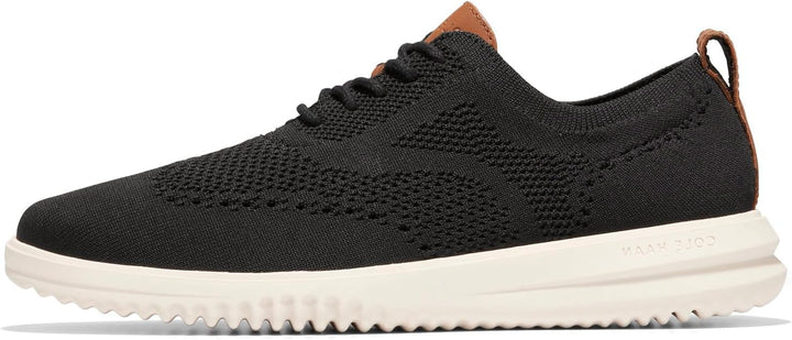 Cole Haan Herren Grand+ Stitchlite WingtipOxford 38.5 EU Schwarz Elfenbein, 38.5 EU Schwarz Elfenbei