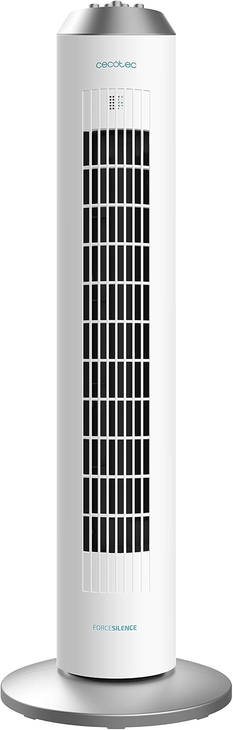 Cecotec EnergySilence 8090 Skyline. Digitaler Turmventilator von 33’’ (84cm) Kupfermotor. 60 W. 3 Ge