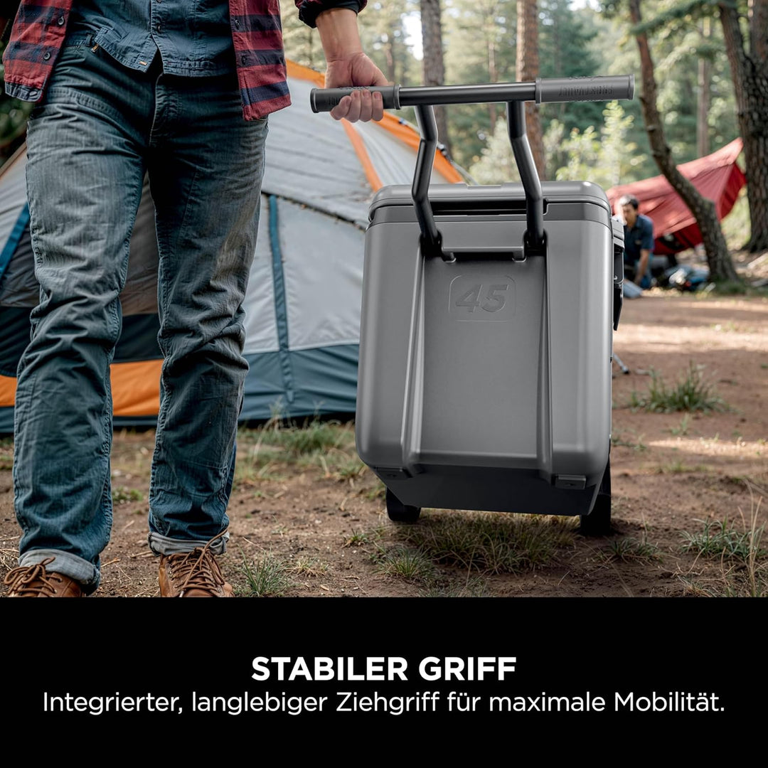 Ninja FrostVault Kühlbox mit Rollen und Isolierung, integrierter Dry Zone Schublade mit Kühlschrankt