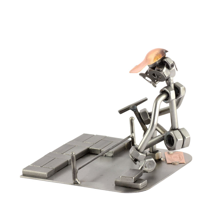 Steelman24 I Schraubenmännchen Steinsetzer I Made in Germany I Handarbeit I Geschenkidee I Stahlfigu