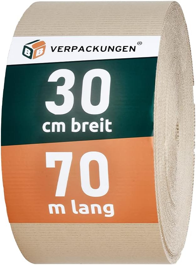 BB-Verpackungen Rollenwellpappe|Wellpappenrolle|Hochwertige Verarbeitung für sicheren Versand & Lage