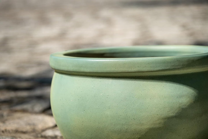 Teramico Blumentopf Pflanzgefäss Übertopf Modell Bavaria Grün Blau Verschiedene Grössen - absolut fr