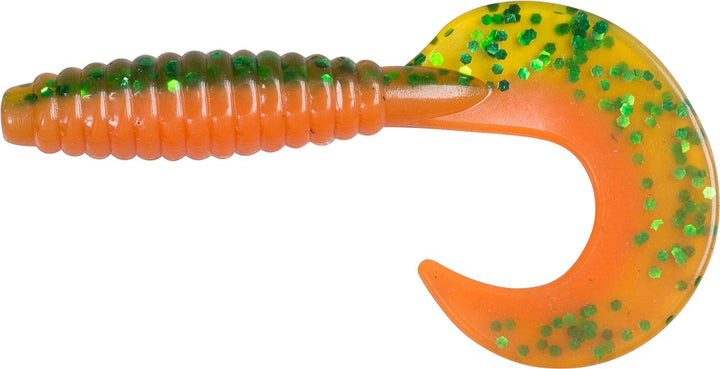 Fladen Kinderangel Starter Set Tele Spinning Combo Grün/Orange/Pink Teleskop Rute Rolle Schnur Spinn